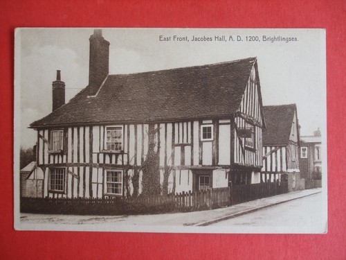Old essex postcard east front - old,