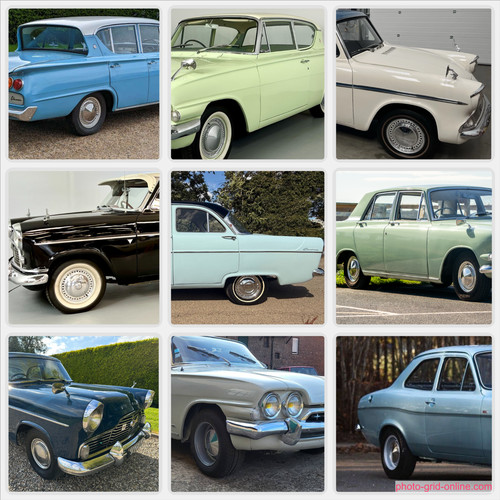 Collection 1960s cars - f, &