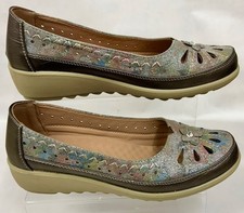 NEW CUSHION WALK Flexible Comfort Ladies Slip On Shoes UK 6 - CG C51