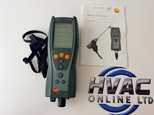 Testo 327 flue - flue, gas