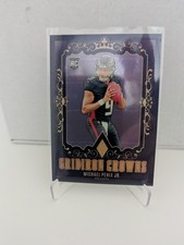 Michael Penix Jr. 2024 Panini Phoenix Gridiron Crowns RC Rookie Case Hit