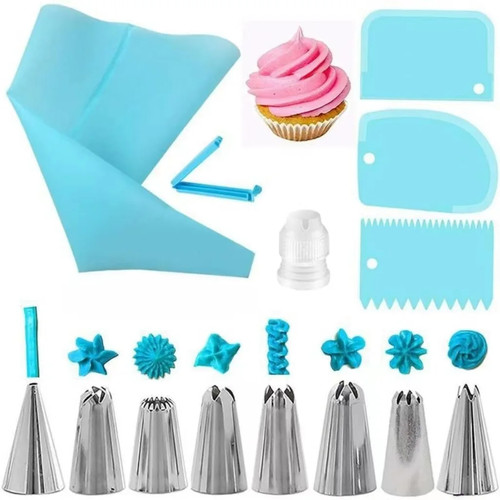 Reusable silicone piping bags - reusable,