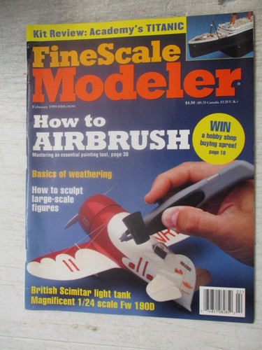 Fine scale modeler magazine - fine,