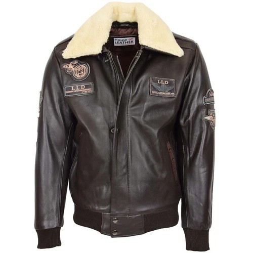 Mens brown hide leather - mens,