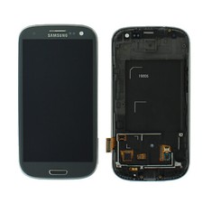 Samsung Galaxy S3 LTE i9305 LCD & Touch Screen Digitizer With Frame Grey OEM