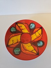 Poole Delphis Plate Volcanic