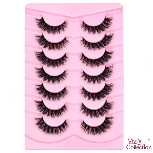 False eyelashes cat eye - false,