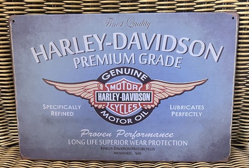 Tin metal sign harley davidson - sign,