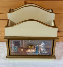 Vintage Scalloped Letter Rack