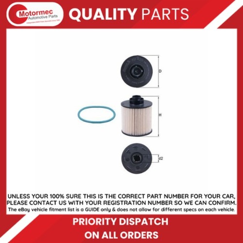 Mahle knecht fuel filter fits - mahle/knecht,