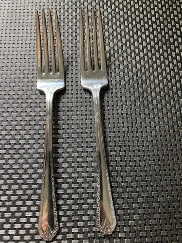 Dinner forks national silver - forks,