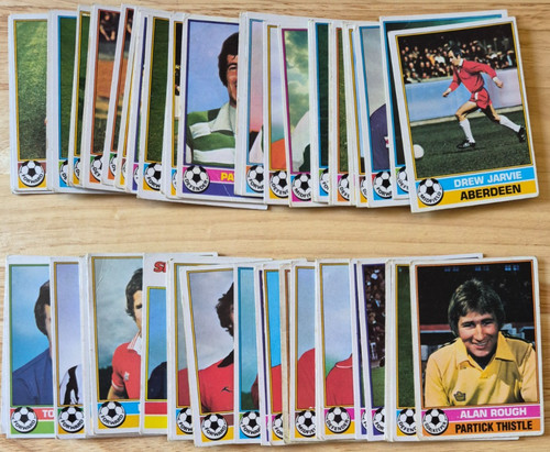 Topps footballers scottish - footballers,