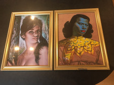 2 x small vintage prints - Trenchikoff & Lynch