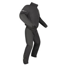 Richa Monsoon One Piece Waterproof Motorcycle Rain Over Suit - Black