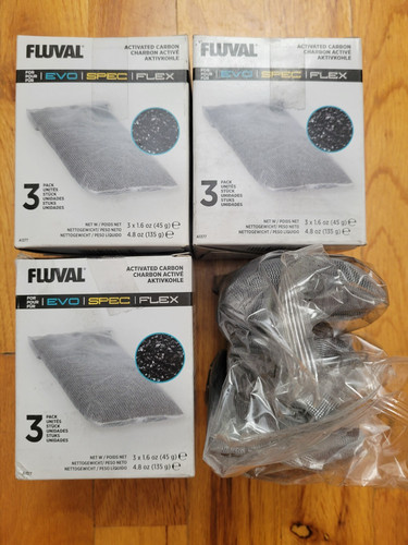 Fluval a1377 carbon filters - fluval,