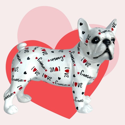 French bulldog love heart - love,