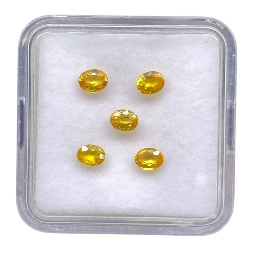 Pcs natural yellow - pcs, sapphire