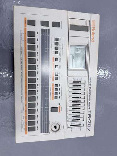 Roland 707 drum machine - drum,