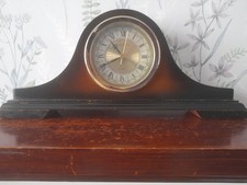 Mahogony Napoleon style mantle clock