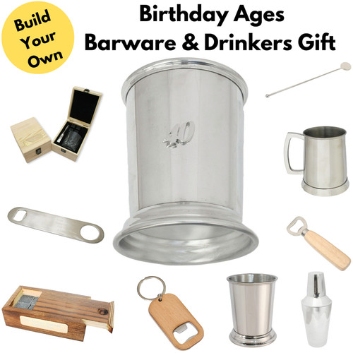 Birthday ages barware - birthday,