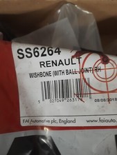 FAI SS6264 Contol Arm Front Right fits NISSAN KUBISTAR RENAULT CLIO Mk2 97-16