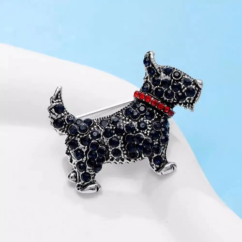 New accessories puppy brooch - new,