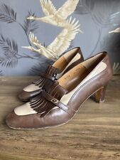 50s 60s Gordon Scott Italian Collection Loafer Court Shoes, 4.5