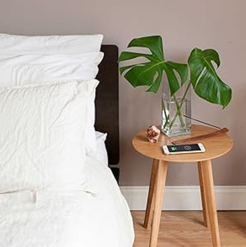 Coffee bedside table with - bedside,