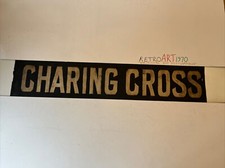 K1950 Scotland 1950s Govan Depot Glasgow Bus Blind 35”- Charing Cross Hospital