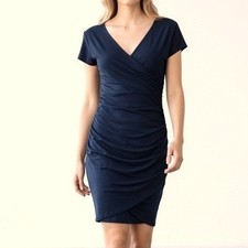 SUSANA MONACO Navy Ruched