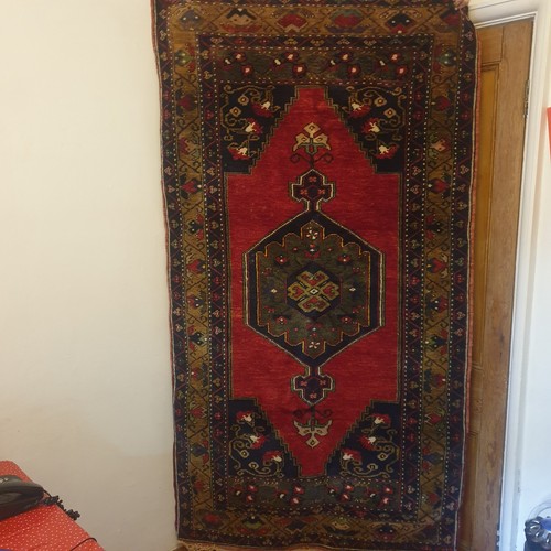 Vintage turkish wool beautiful - wool,
