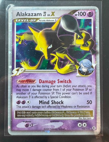 Alakazam 103 111 holo - lv.x,