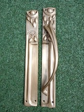 Art nouveau solid brass - nouveau, door