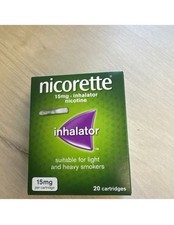 NICORETTE 15MG INHALATOR  20 CARTRIDGES