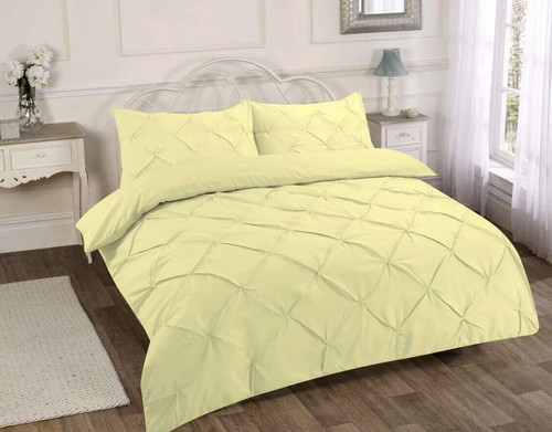 Alexander pin tuck duvet quilt - pin,