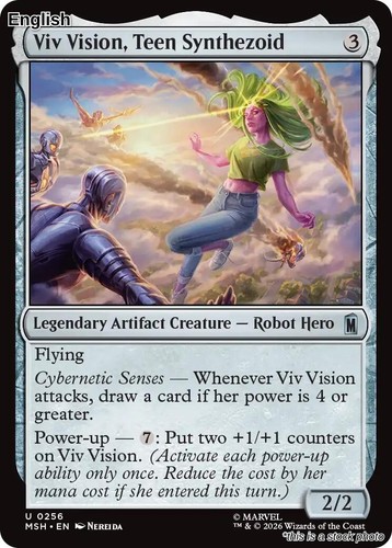 Viv vision teen synthezoid nm - vision,,