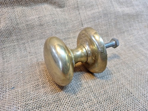 Large brass door pull - large,