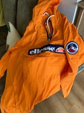 ELLESSE Retro IN Orange 80s Mont 2 Overhead Jacket Size XXL BNWOT In Canvas 