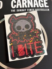Y2K Emo Goth Skelanimal Bite