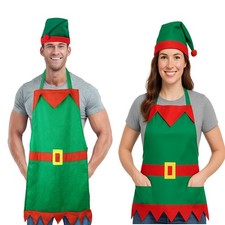 Adult Christmas Elf Apron &