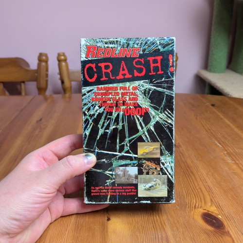Redline crash vhs tape - redline,