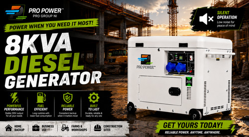8kva portable diesel generator - 8kva,