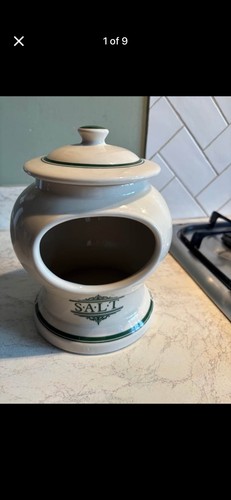 Vintage large salt - , pig