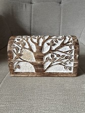 Hand carved decorative - decorative, white