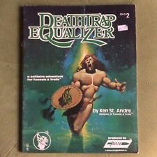 T&T TUNNELS & TROLLS DEATHTRAP EQUALIZER SOLO ADV FANTASY RPG SB VGC