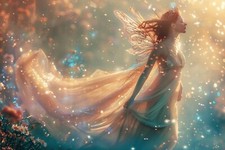 FAIRY CANVAS PICTURE PRINT