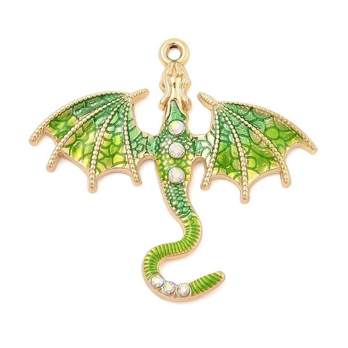Striking dragon shaped gold - striking,