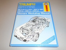 TRIUMPH SPITFIRE MK1, 11, 111