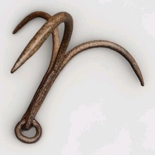 Vintage 3 Prong Grappling Hook