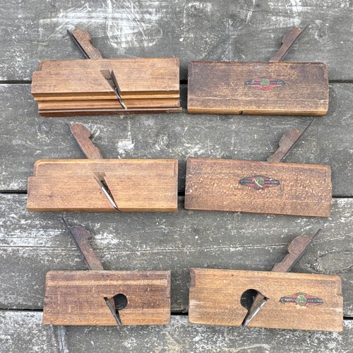 Wooden wood planes - wooden, mixed
